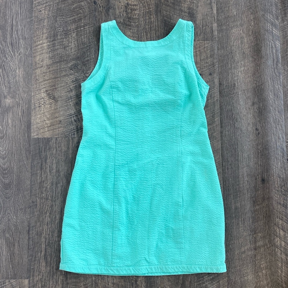 Lauren James seersucker mini dress